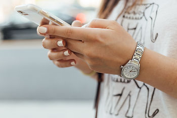 social media scrolling