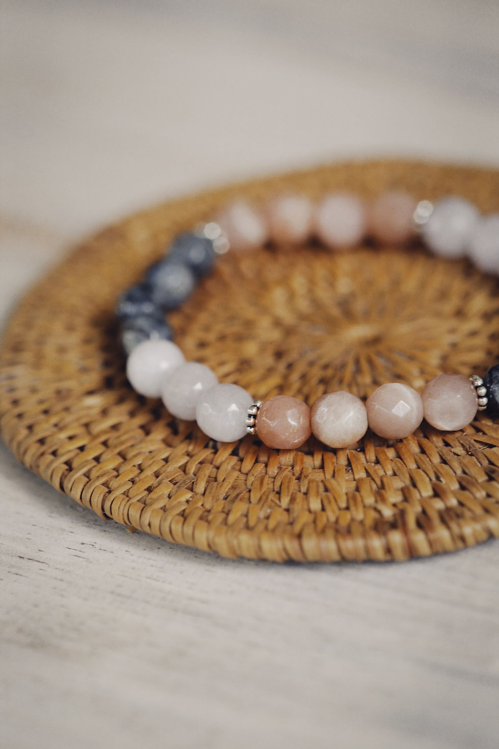 Round Crystal bead bracelet