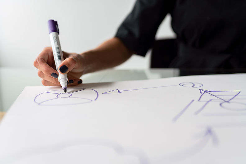 diseño nuevos productos mujer diseñando consultoria