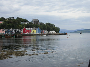 Colorful houses, Scotland