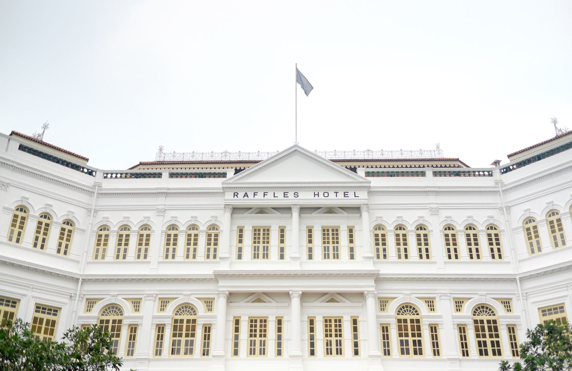 Raffles Hotel in Singapore