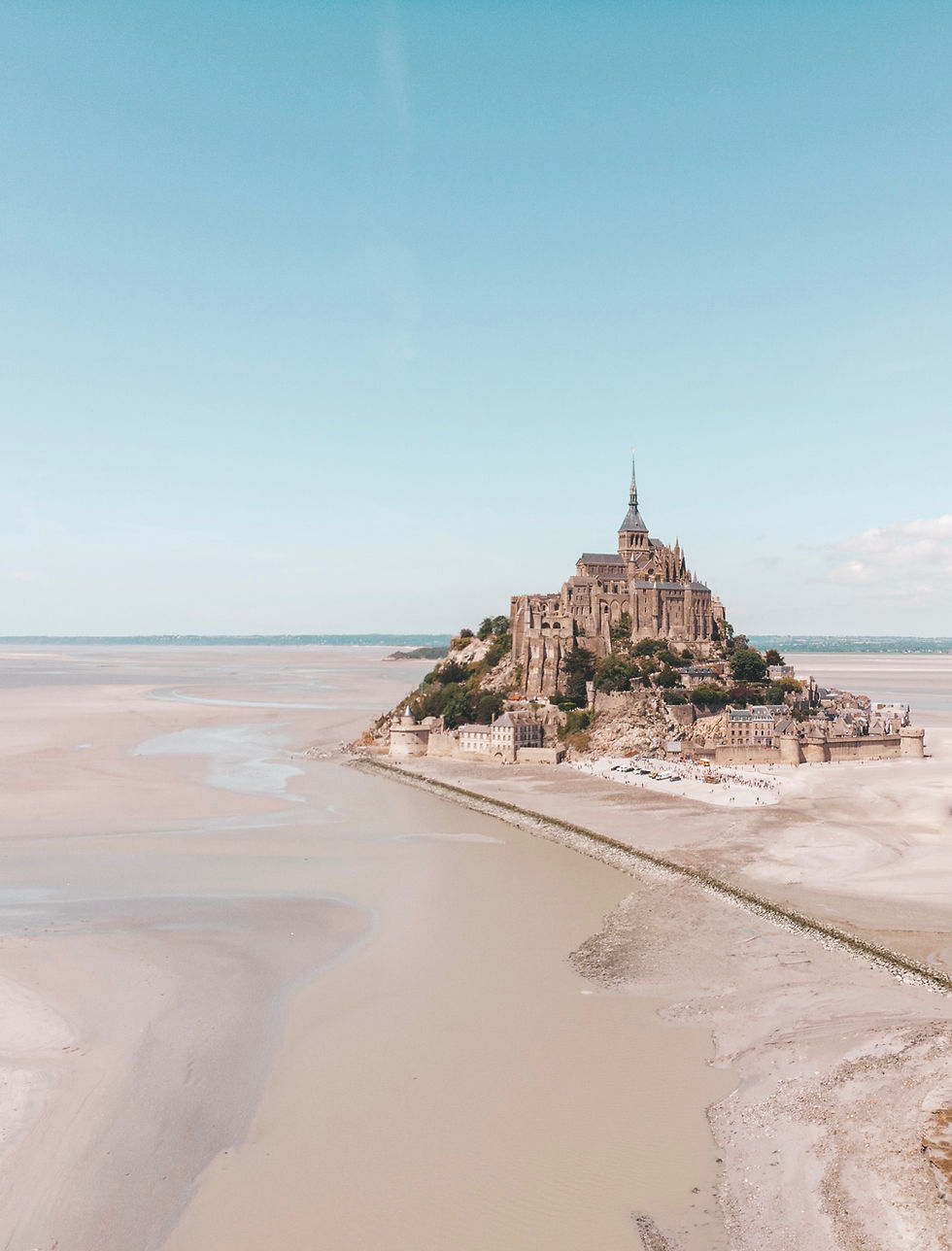 Mont Saint Michel, Francia