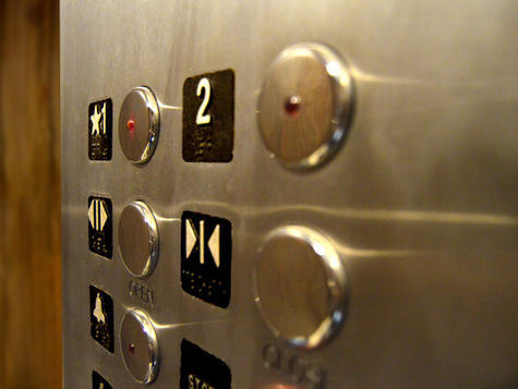 Pushing the buttons