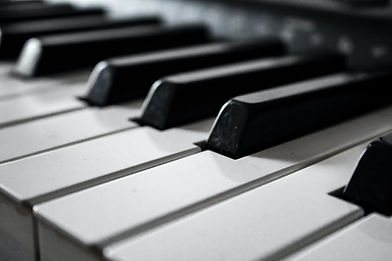 Close up of piano keys Image by Amir Doreh