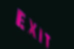 exit sign