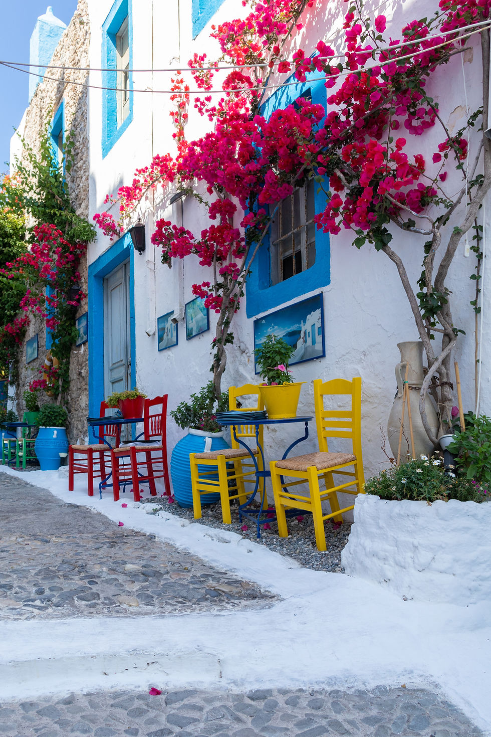 street cafe in Greece
