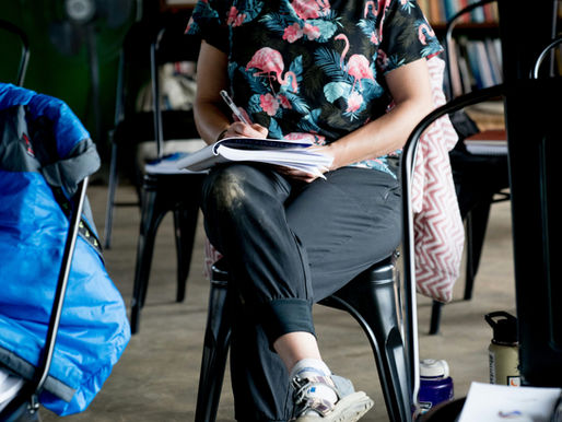 Woman in class