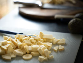 Radish Parsnip Salad