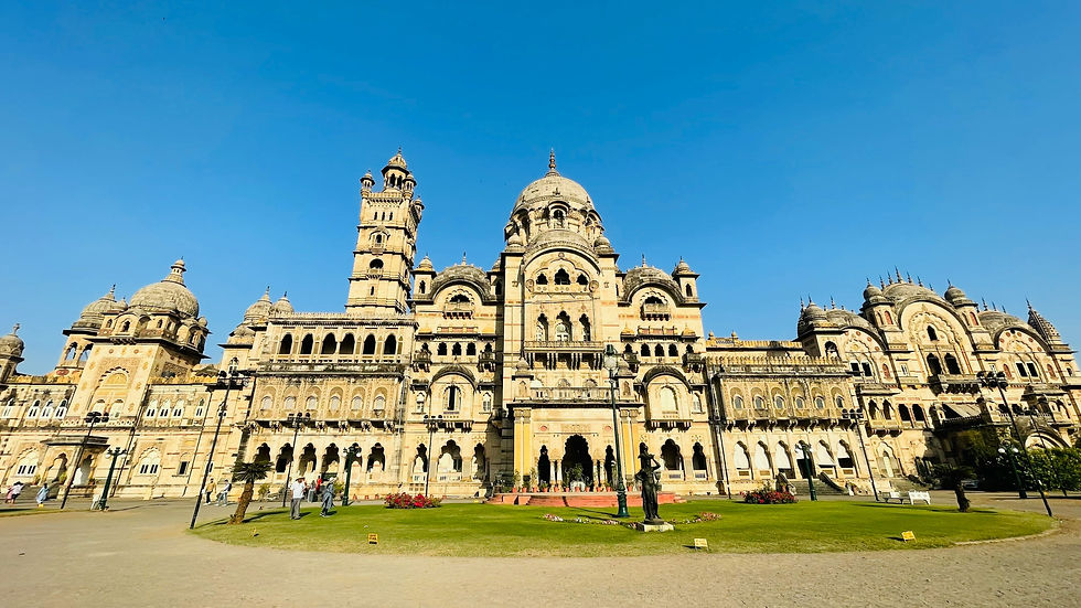 Laxmi Vilas Palace in Vadodara, India