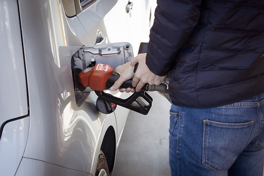 filling car with gas