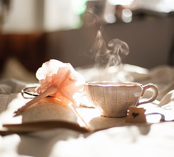 tea and flowers | grief therapist NY