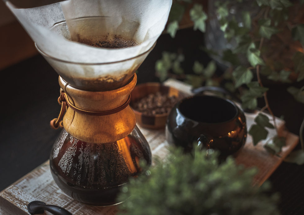 Préparer votre café avec la Chemex