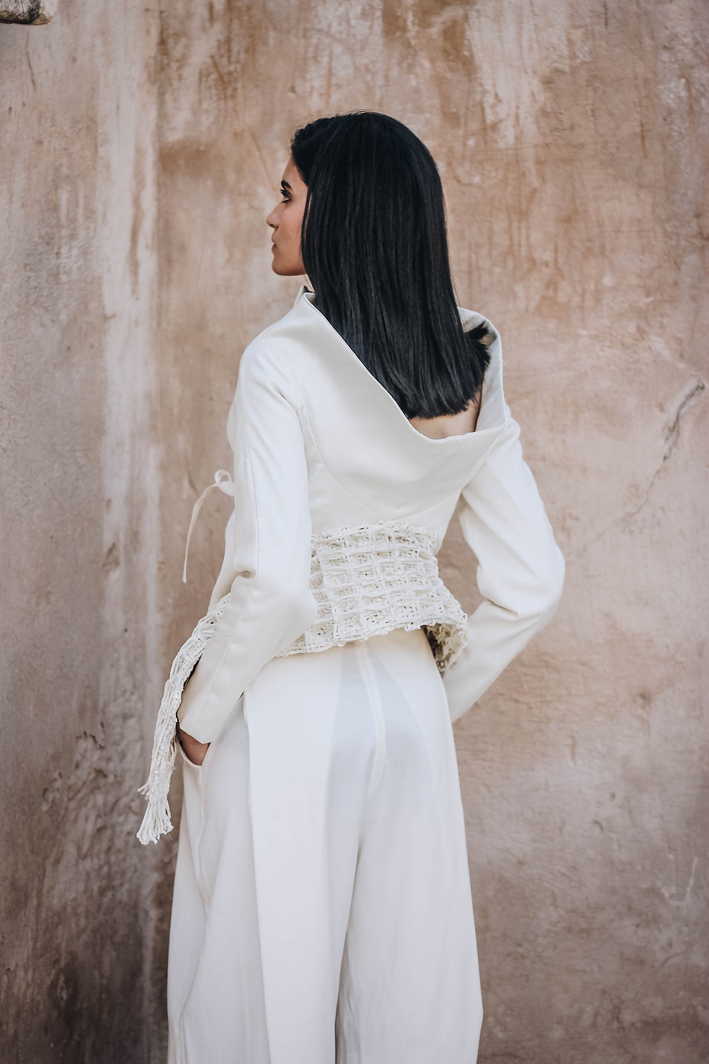 CLOTHING MANUFACTURERS UK WHITE SUIT