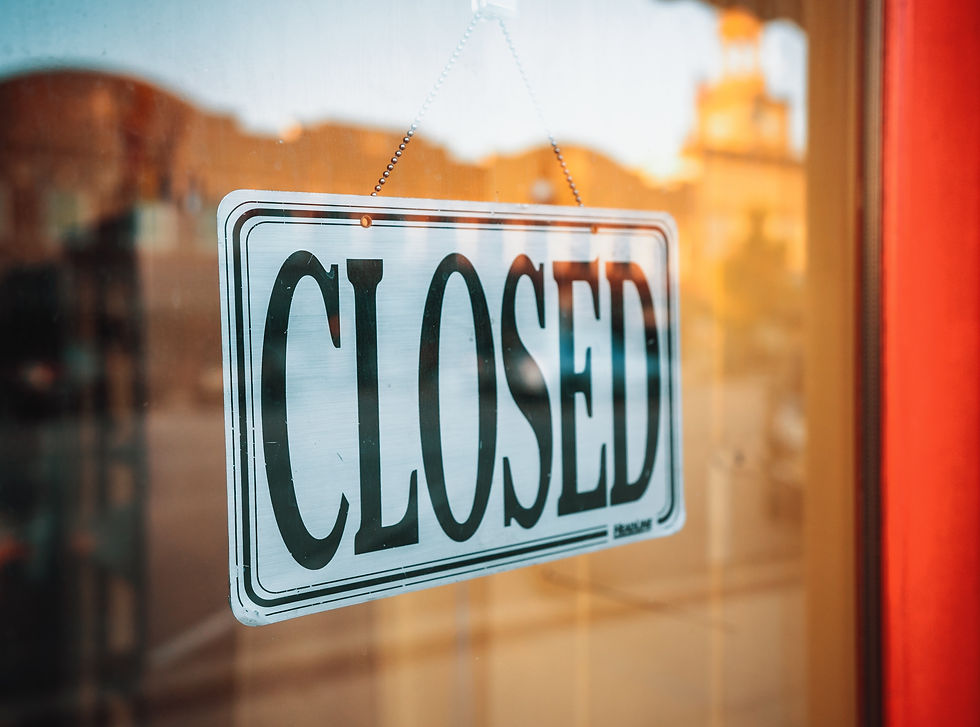NAGLY is Closed on Oct 30 & 21