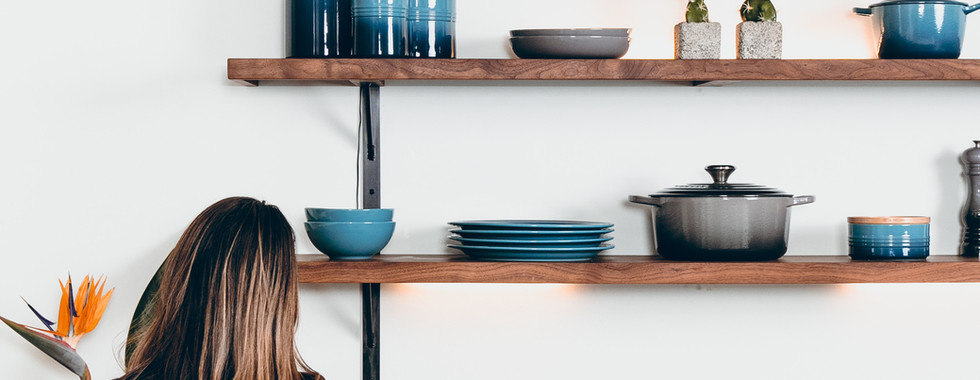 MIssing backsplash in a kitchen.