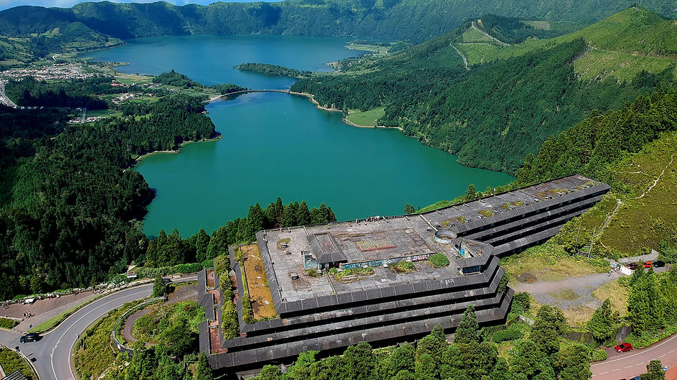 Abandoned hotel azores