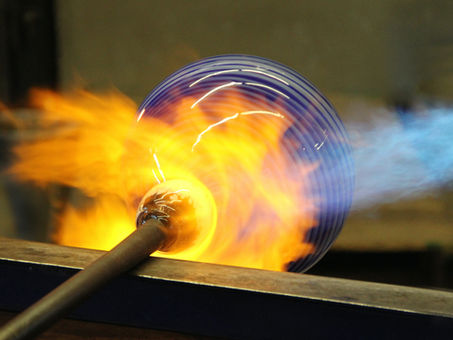 Glass blowing