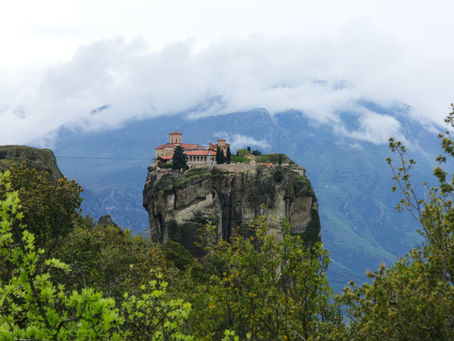 Monastery in Meteora, Greece