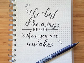 a journal for making dreams happen