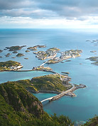 Lofoten Inseln in Norwegen