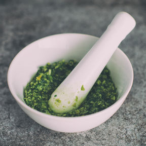 Recipes: homemade pesto marinade