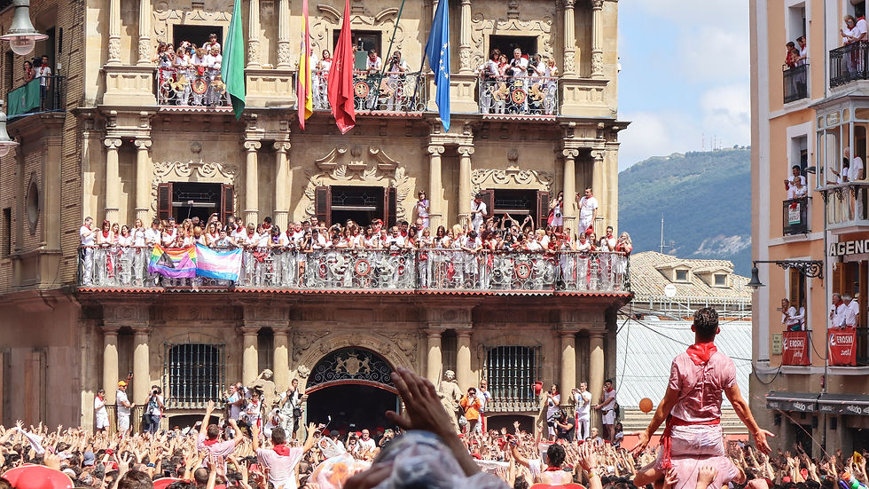 Pamplona/3 - El Chupinazo: l'inizio della fiesta