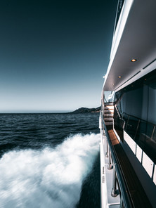 Mega Yacht Cruising