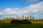 Moai statues on Easter Island