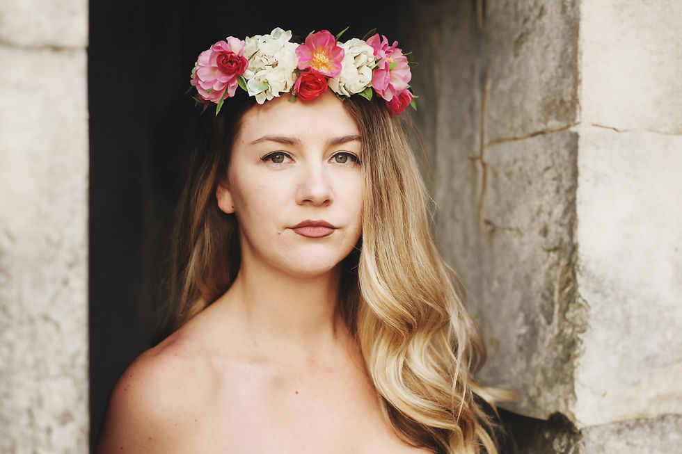 Flower crowns for bridal showers