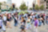 crowd, customers