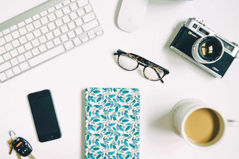 seo course flat lay