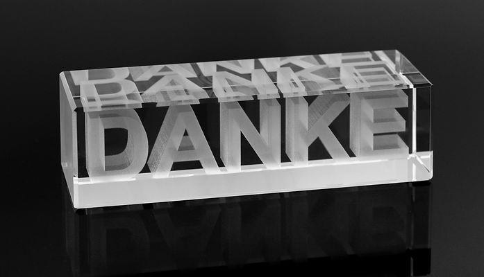Bild mit Danke - Image by Wilhelm Gunkel
