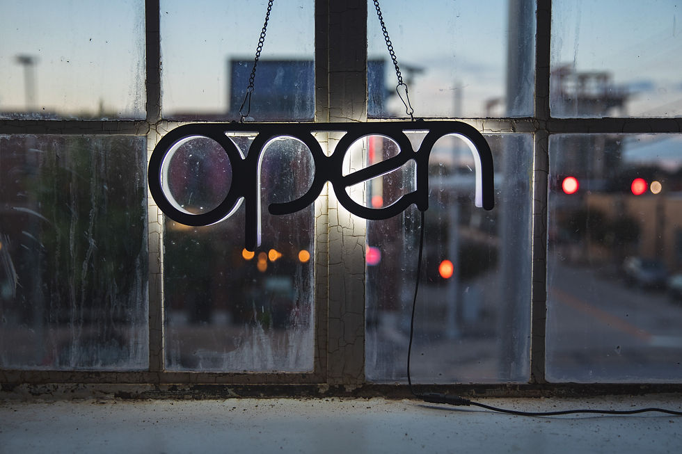Open Sign