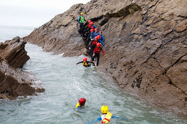 coasteering