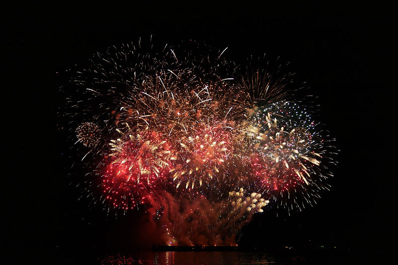 Waikiki Friday Fireworks Image by Camille Couvez
