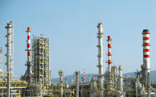 oil refinery structures