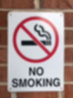 no smoking sign