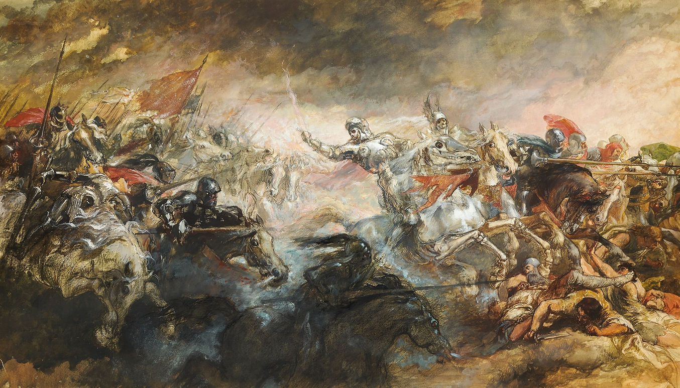 military history image of battlefield