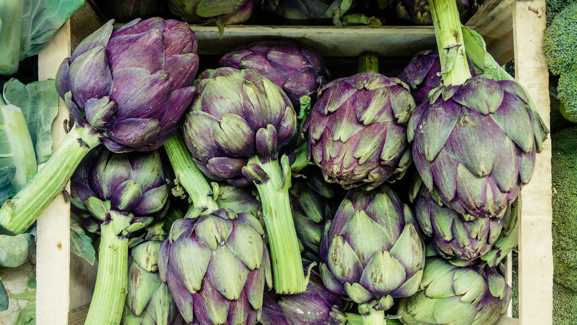 Fresh artichokes — natural wholefoods