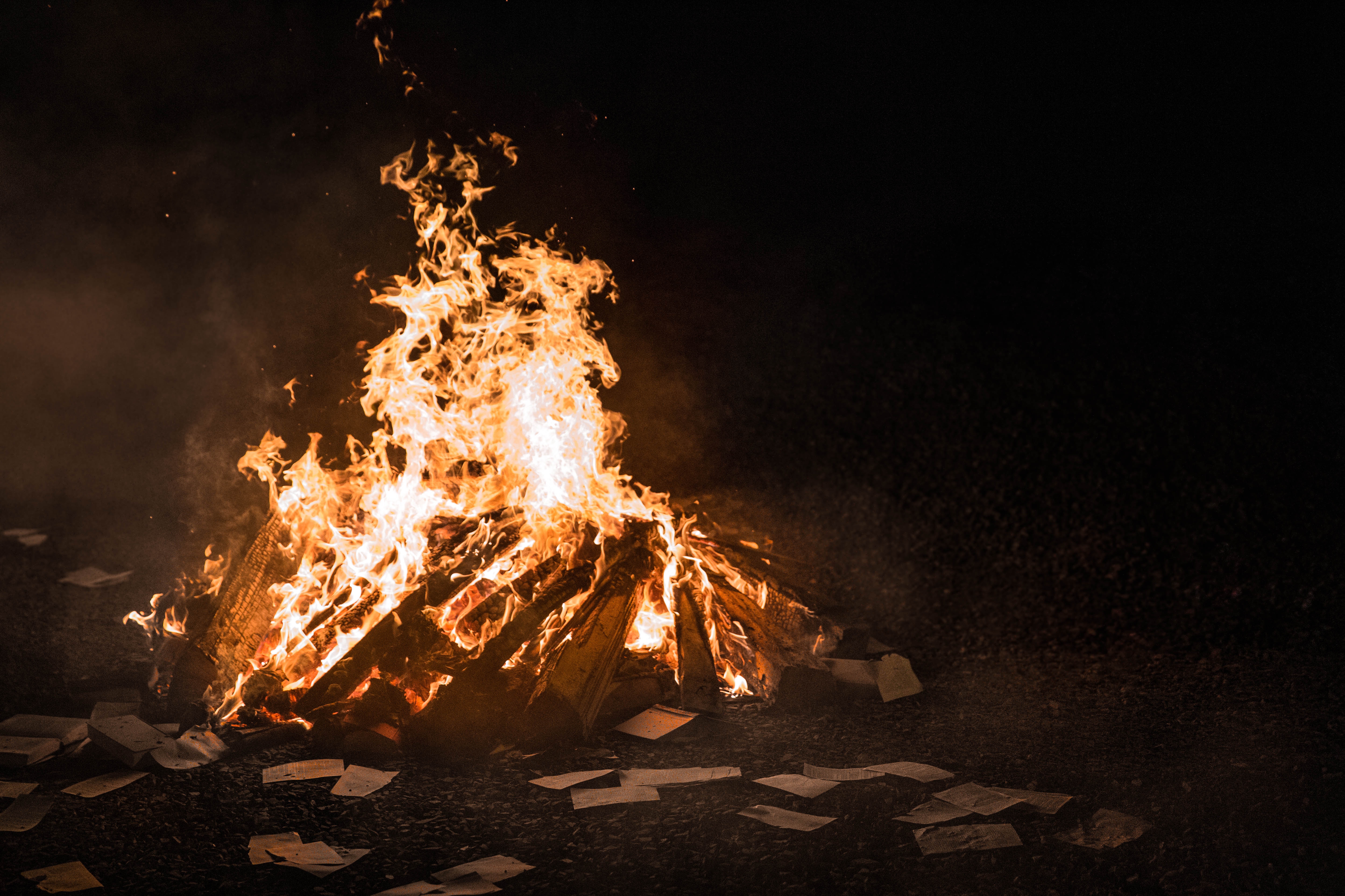 Fahrenheit 451 Burning Books