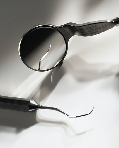 Dental instruments- Mirror and and hand held instrument