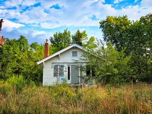 Distressed House