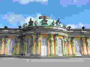 Sanssouci Place in Naples Italy