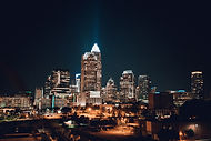 Image by Wes Hicks of Charlotte, North Carolina at night