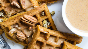Pecan Waffles: A twist on the Classic