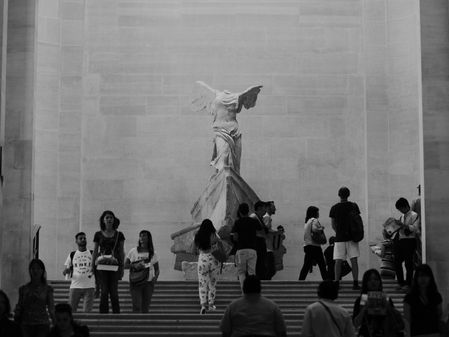 On Viewing 'Winged Victory of Samothrace' at Musée du Louvre