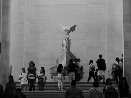 On Viewing 'Winged Victory of Samothrace' at Musée du Louvre
