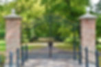 Portail et colonnes posés par paysagiste dans oise, beauvais