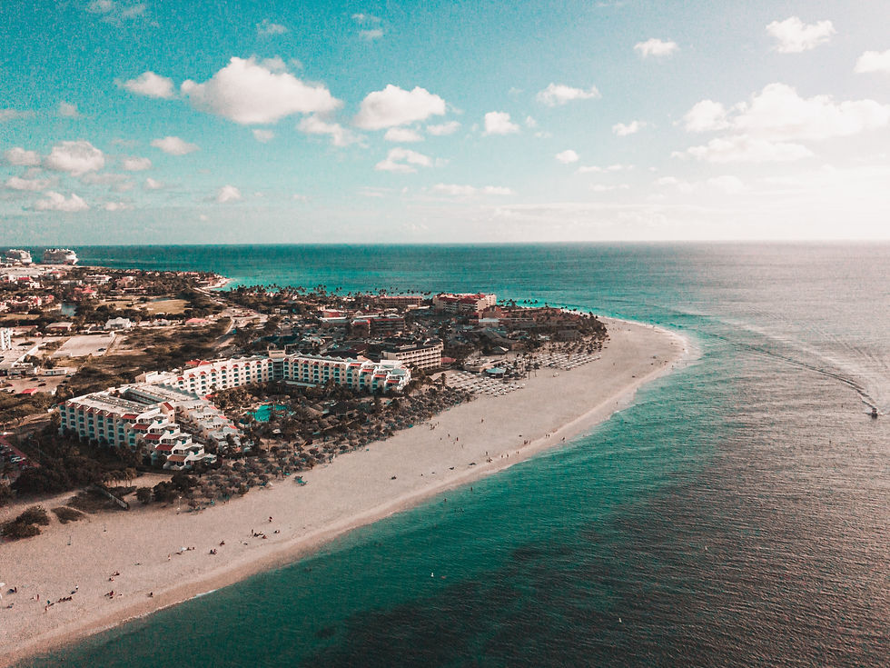 Plage à Aruba