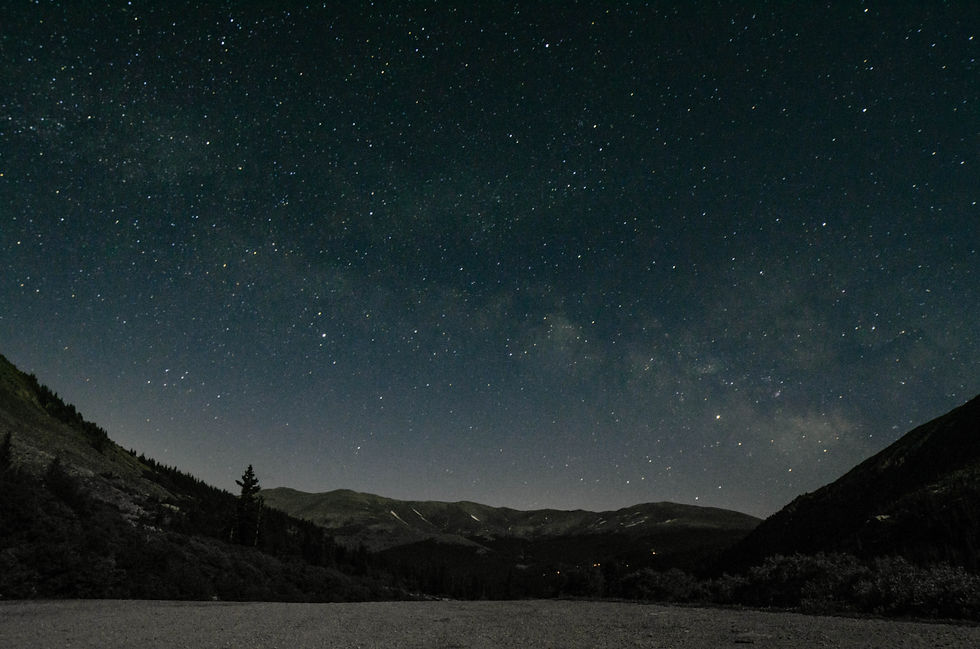 Starry landscape Image by Lucas Ludwig